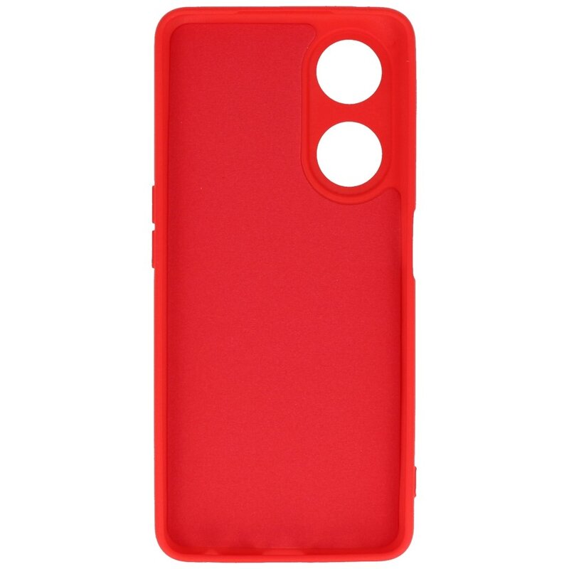 Custodia in TPU color moda per Oppo A98 5G Rossa