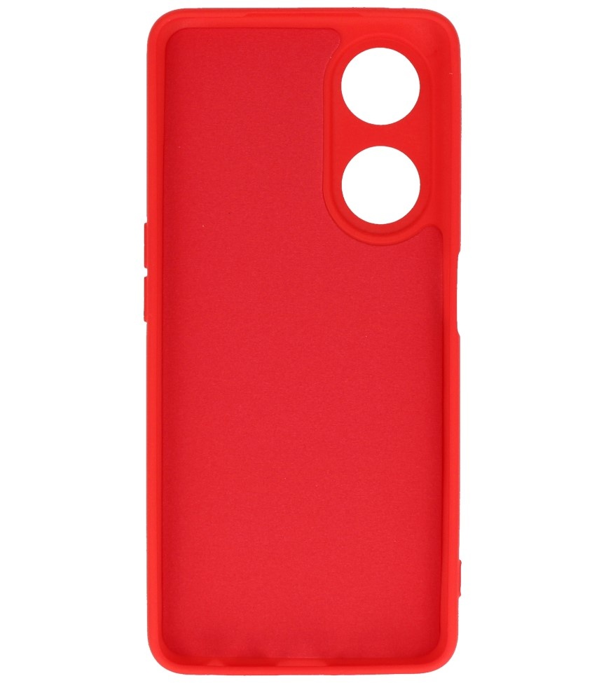Fashion Color TPU Case Oppo A98 5G Red