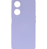 Custodia in TPU color moda per Oppo A98 5G Viola