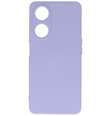 Custodia in TPU color moda per Oppo A98 5G Viola