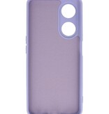 Fashion Color TPU Case Oppo A98 5G Purple