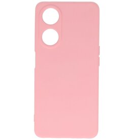 Fashion Color TPU-etui Oppo A98 5G Pink