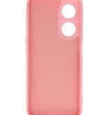 Fashion Color TPU-etui Oppo A98 5G Pink