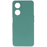 Custodia in TPU color moda per Oppo A98 5G verde scuro