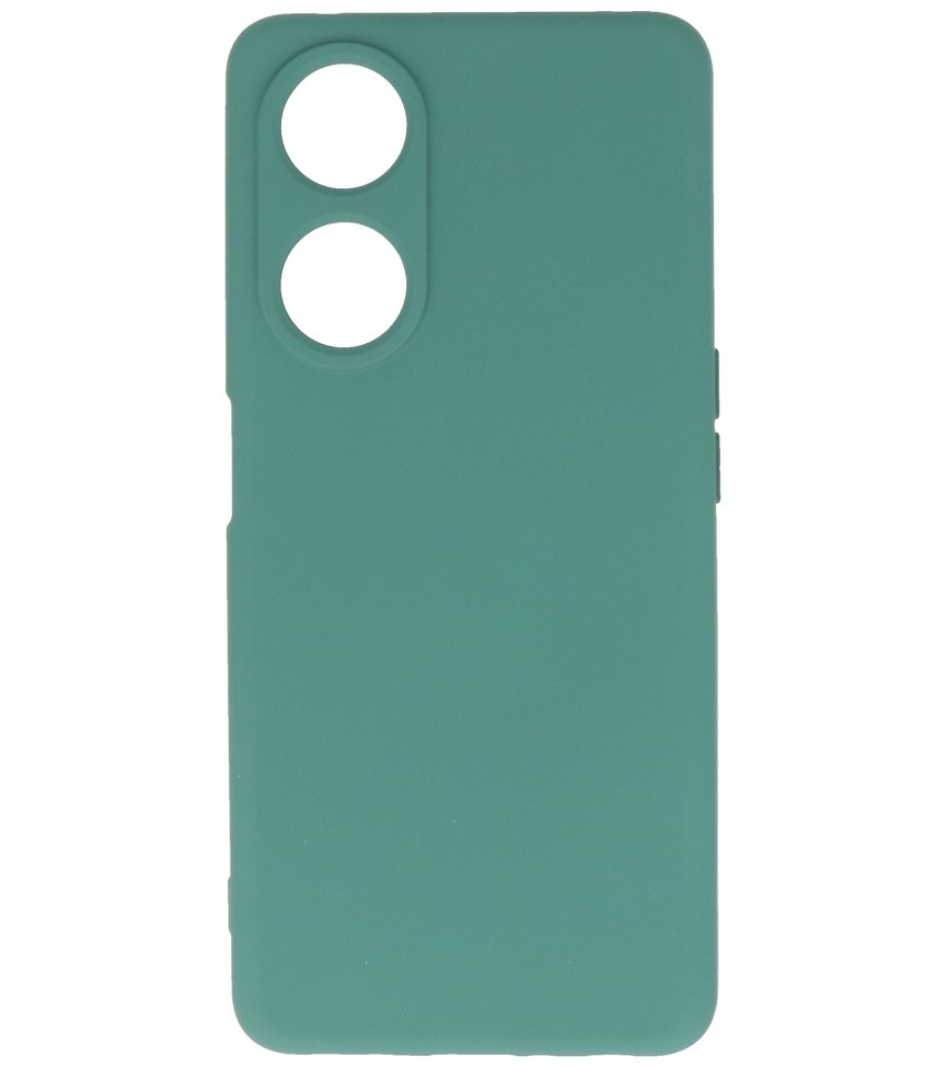 Fashion Color TPU Case Oppo A98 5G Dark Green