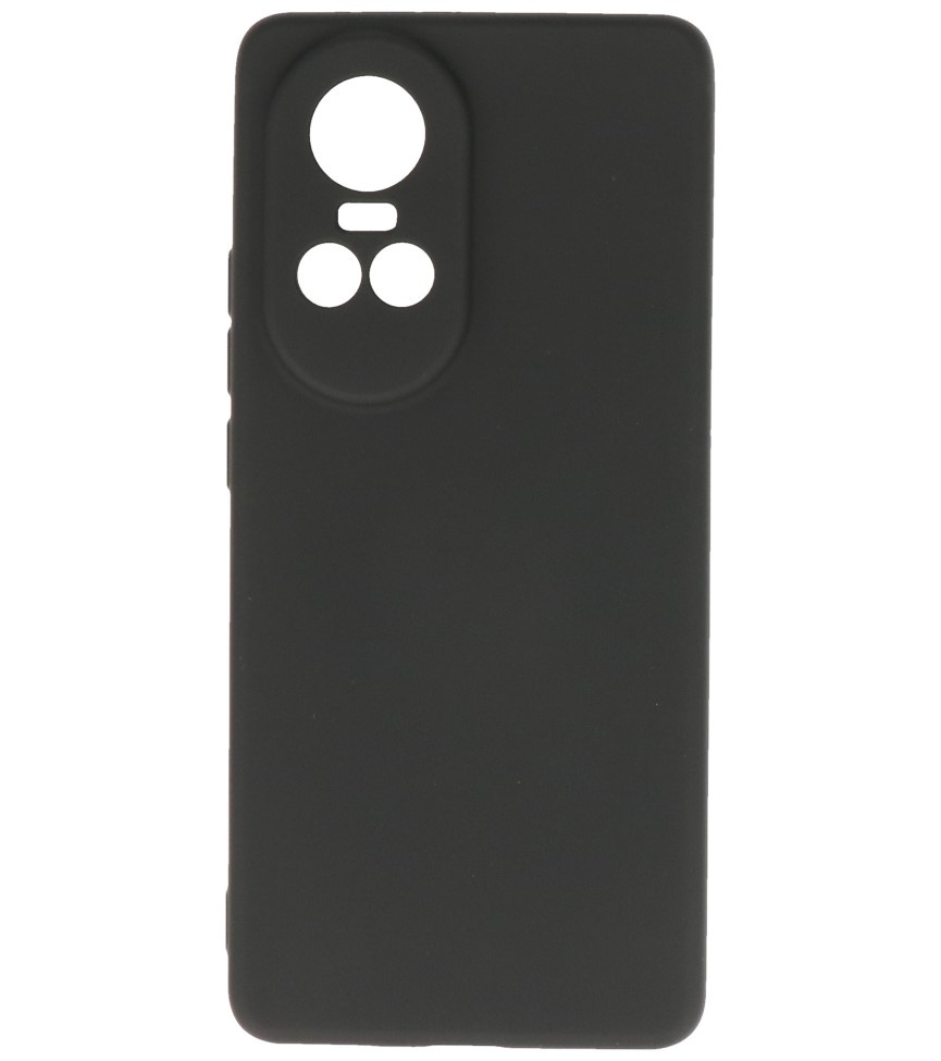 Fashion Color TPU Case Oppo Reno 10 5G - 10 Pro 5G Black
