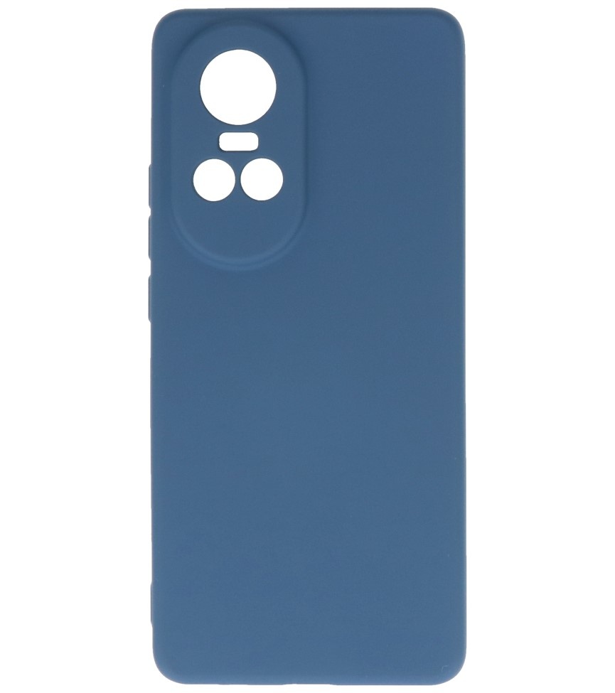 Custodia in TPU color moda per Oppo Reno 10 5G - 10 Pro 5G Blu scuro