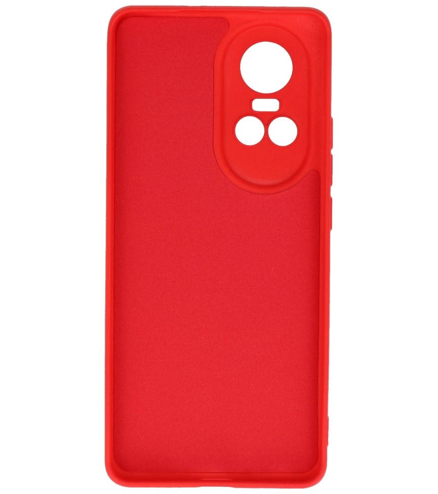 Fashion Color TPU Hülle Oppo Reno 10 5G - 10 Pro 5G Rot