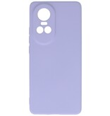 Custodia in TPU color moda per Oppo Reno 10 5G - 10 Pro 5G Viola