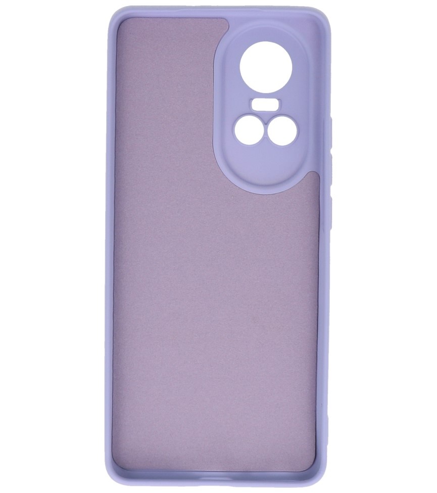 Fashion Color TPU Case Oppo Reno 10 5G - 10 Pro 5G Purple