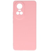 Fashion Color TPU-etui Oppo Reno 10 5G - 10 Pro 5G Pink