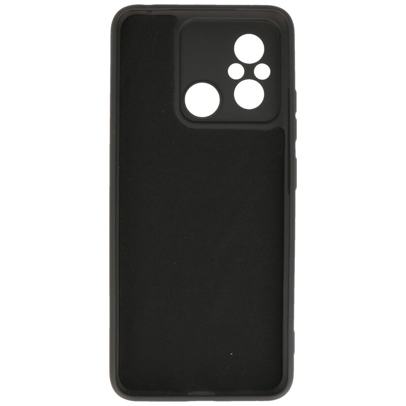 Fashion Color TPU Hülle Xiaomi Redmi 12C Schwarz