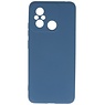 Modische farbige TPU-Hülle für Xiaomi Redmi 12C, Marineblau