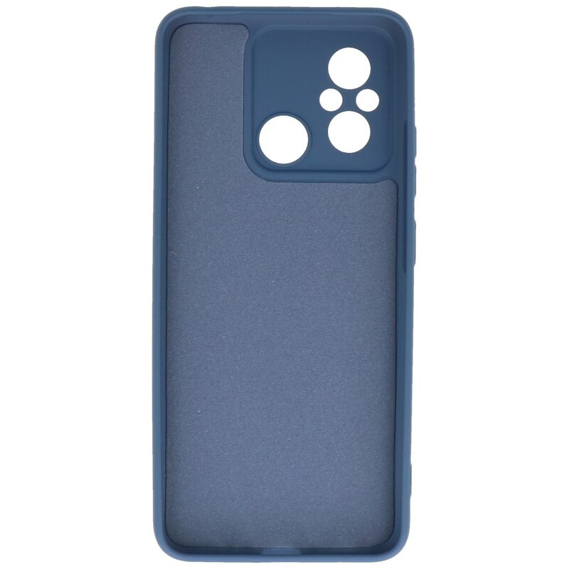 Modische farbige TPU-Hülle für Xiaomi Redmi 12C, Marineblau