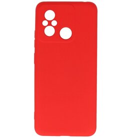 Fashion Color TPU Hoesje Xiaomi Redmi 12C Rood