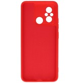 Fashion Color TPU Hülle Xiaomi Redmi 12C Rot