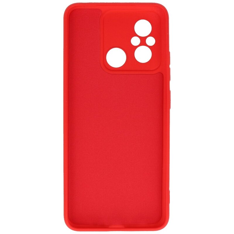 Fashion Color TPU Hülle Xiaomi Redmi 12C Rot