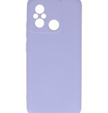 Fashion Color TPU Hoesje Xiaomi Redmi 12C Paars