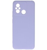 Fashion Color TPU Hülle Xiaomi Redmi 12C Lila