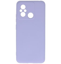 Fashion Color TPU Hoesje Xiaomi Redmi 12C Paars