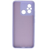 Fashion Color TPU Hülle Xiaomi Redmi 12C Lila