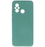 Fashion Color TPU Hülle Xiaomi Redmi 12C Dunkelgrün