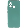 Fashion Color TPU Hoesje Xiaomi Redmi 12C Donker Groen