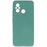 Fashion Color TPU Hülle Xiaomi Redmi 12C Dunkelgrün