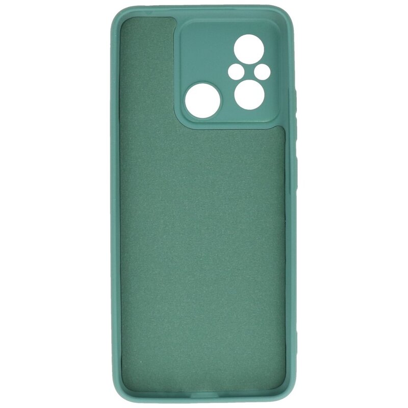 Fashion Color TPU Hülle Xiaomi Redmi 12C Dunkelgrün