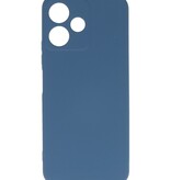 Custodia in TPU colorata alla moda Xiaomi Redmi 12 - 12 5G Blu scuro