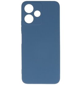 Custodia in TPU colorata alla moda Xiaomi Redmi 12 - 12 5G Blu scuro