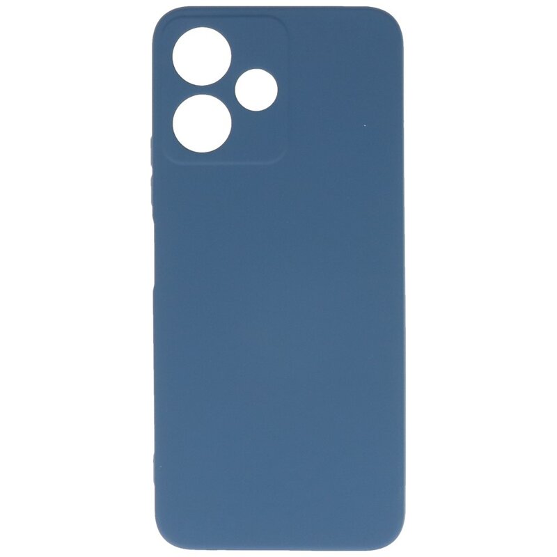 Custodia in TPU colorata alla moda Xiaomi Redmi 12 - 12 5G Blu scuro