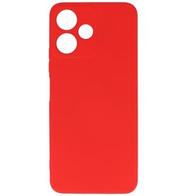 Custodia in TPU colore moda Xiaomi Redmi 12 - 12 5G Rosso