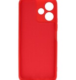 Custodia in TPU colore moda Xiaomi Redmi 12 - 12 5G Rosso
