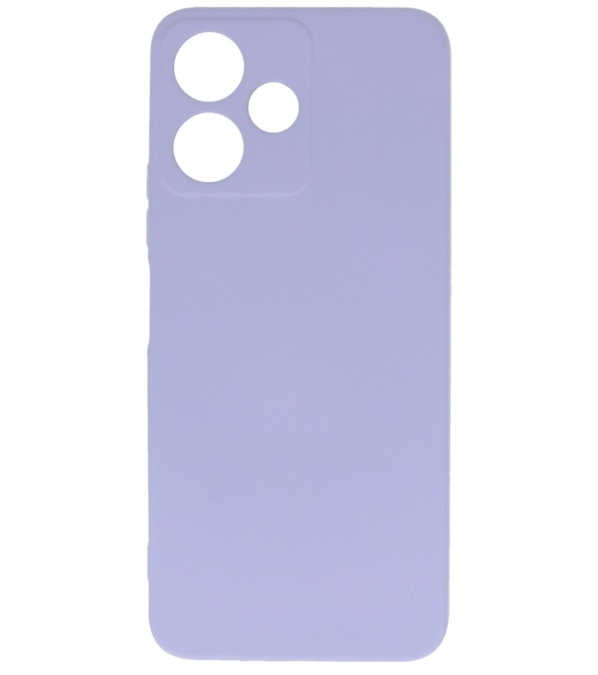 Fashion Color TPU-cover Xiaomi Redmi 12 - 12 5G Lilla