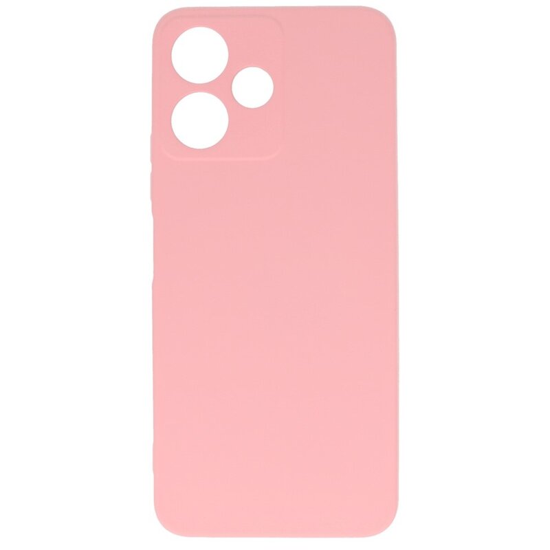 Fashion Color TPU Hoesje Xiaomi Redmi 12 - 12 5G Roze