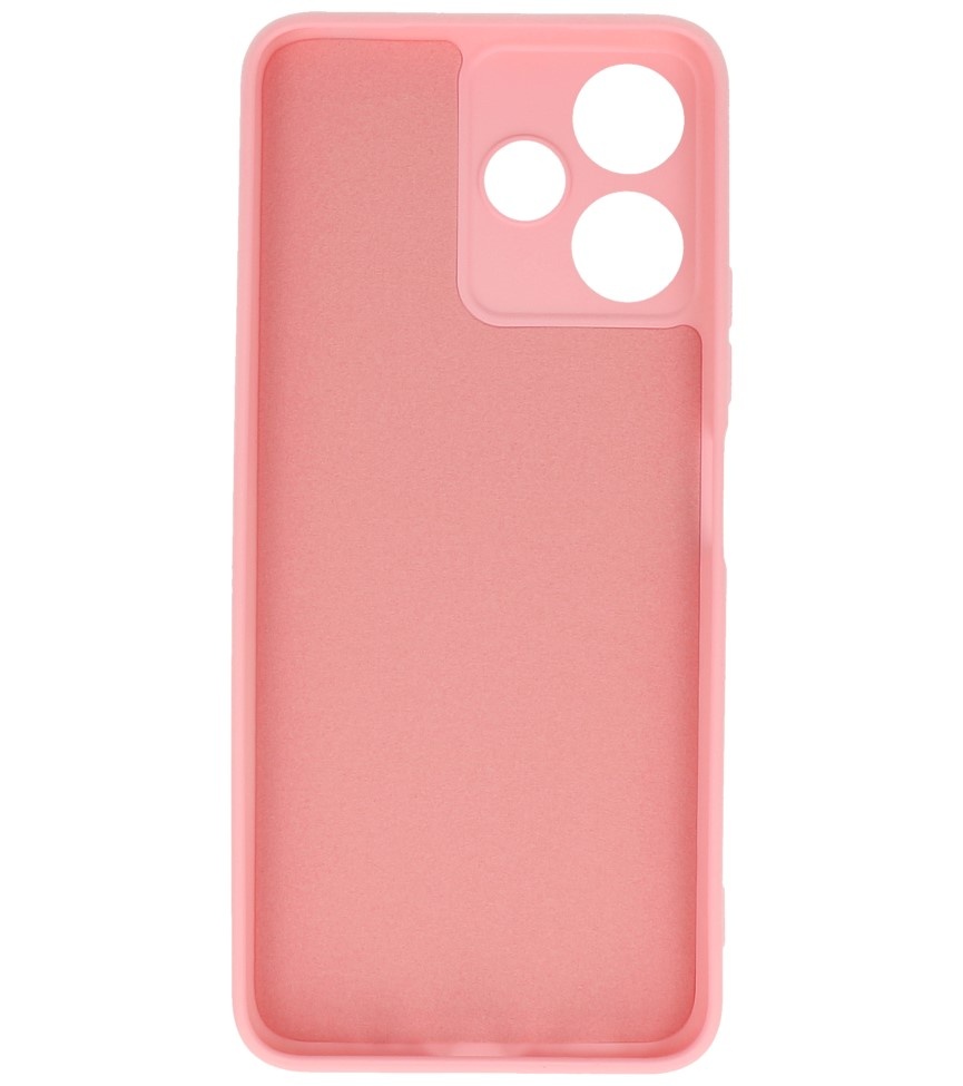 Fashion Color TPU-cover Xiaomi Redmi 12 - 12 5G Pink