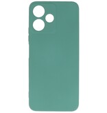 Fashion Color TPU Hoesje Xiaomi Redmi 12 - 12 5G Donker Groen