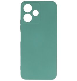 Custodia in TPU colorata alla moda Xiaomi Redmi 12 - 12 5G Verde scuro