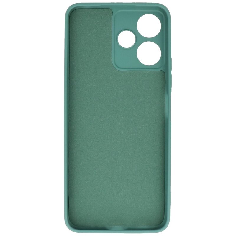 Custodia in TPU colorata alla moda Xiaomi Redmi 12 - 12 5G Verde scuro