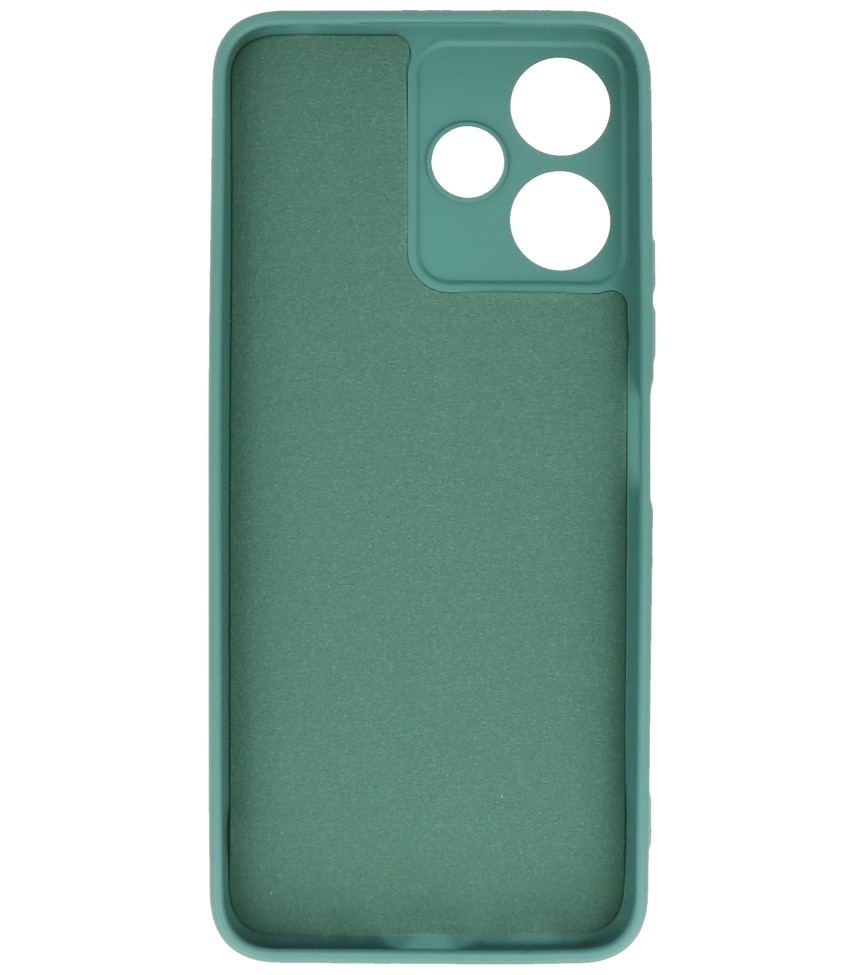 Custodia in TPU colorata alla moda Xiaomi Redmi 12 - 12 5G Verde scuro