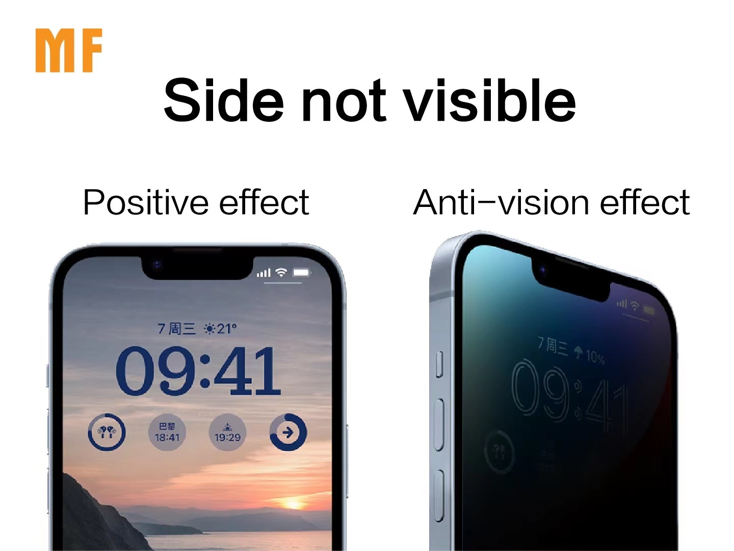 MF Privacy gehärtetes Glas Samsung Galaxy A15