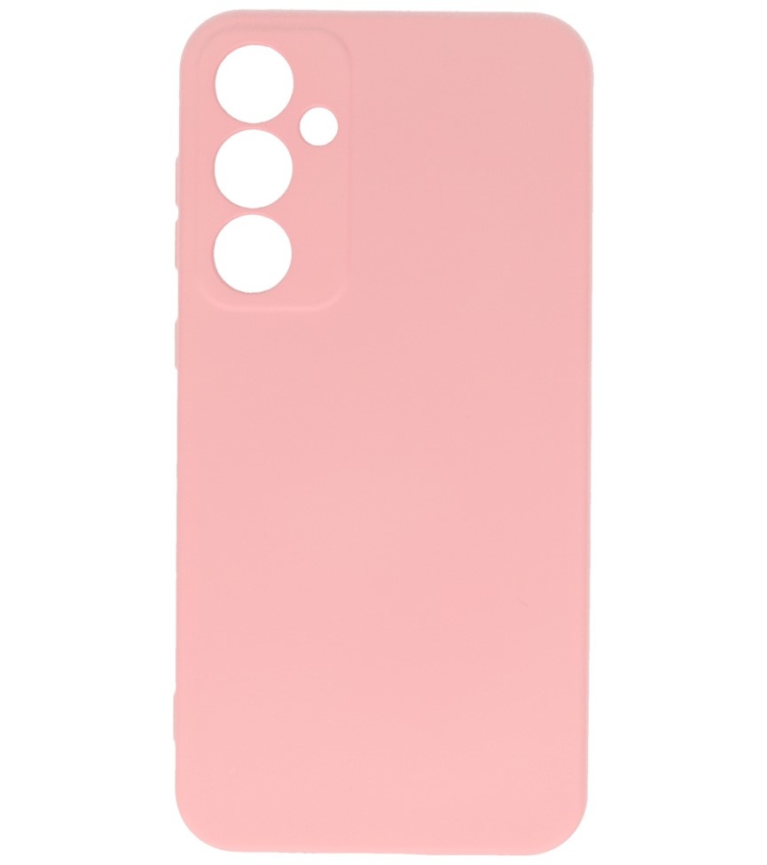 Coque en TPU couleur tendance pour Samsung Galaxy S23 FE, rose