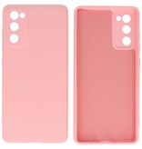 Custodia in TPU color moda spessa 2,0 mm per Samsung Galaxy S20 FE rosa
