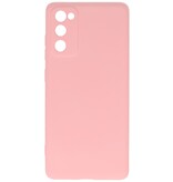 2,0 mm tykt modefarvet TPU-cover til Samsung Galaxy S20 FE Pink