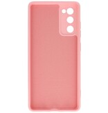 Custodia in TPU color moda spessa 2,0 mm per Samsung Galaxy S20 FE rosa