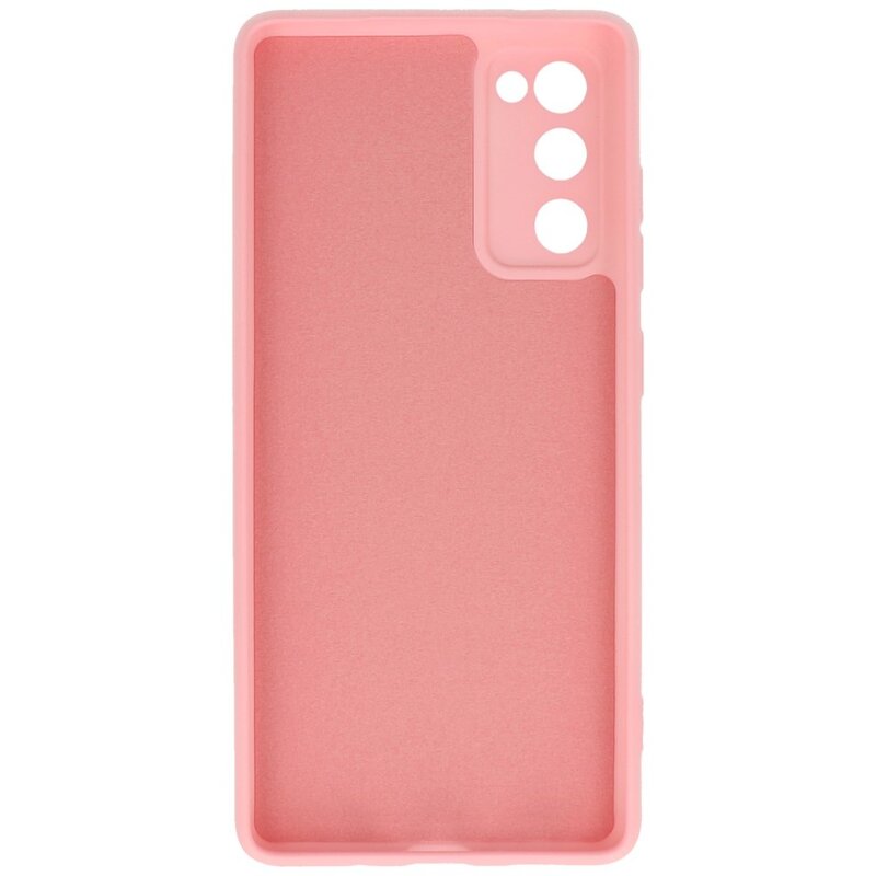 2,0 mm tykt modefarvet TPU-cover til Samsung Galaxy S20 FE Pink