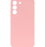 2.0mm Dikke Fashion Color TPU Hoesje voor Samsung Galaxy S22 Roze