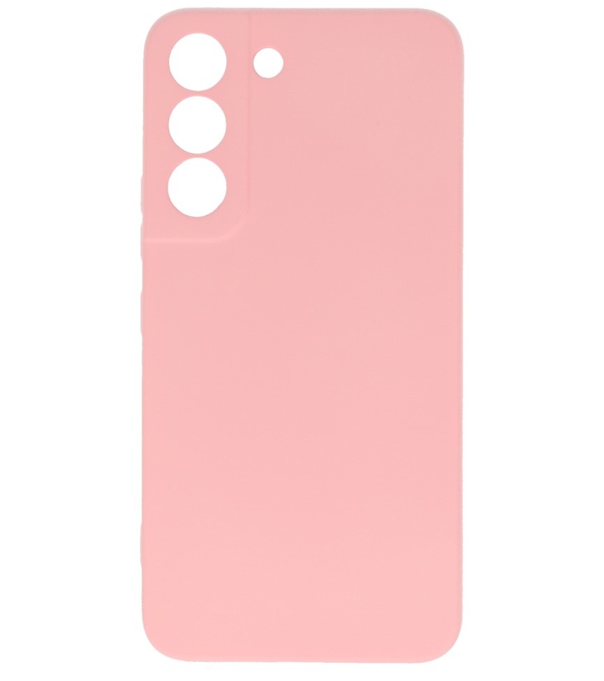 2.0mm Fashion Color TPU Hoesje voor Samsung Galaxy S22 Roze