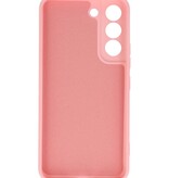 2.0mm Dikke Fashion Color TPU Hoesje voor Samsung Galaxy S22 Roze